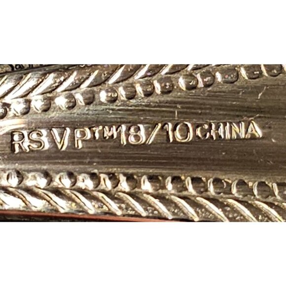 Set of 7 Wickham-Aldridge (Stainless) by RSVP FLATWARE Iced Tea Spoons - Picture 6 of 10